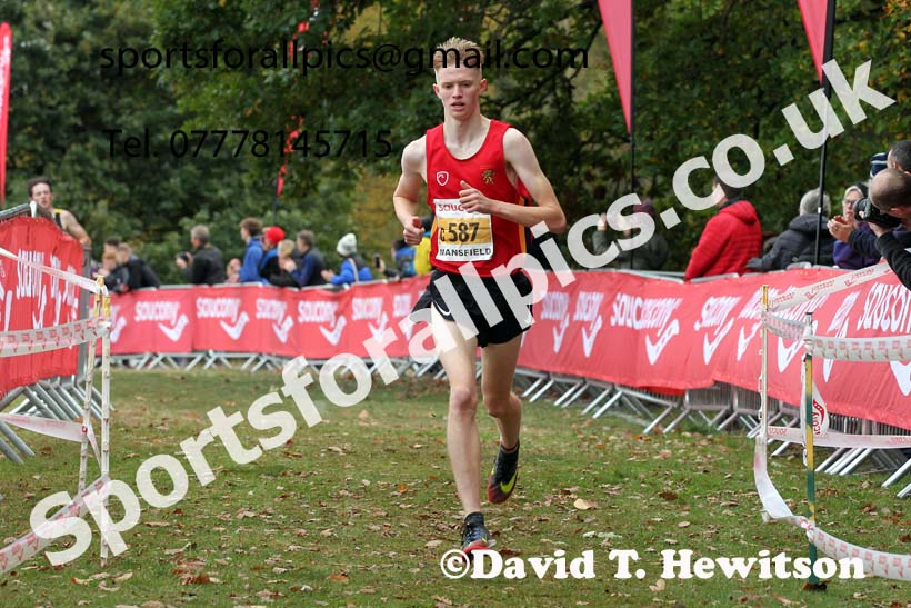Junior mens 2021 National Cross Country Relays, Berry Hill Park, Mansfield. Photo: David T. Hewitson/Sports for All Pics